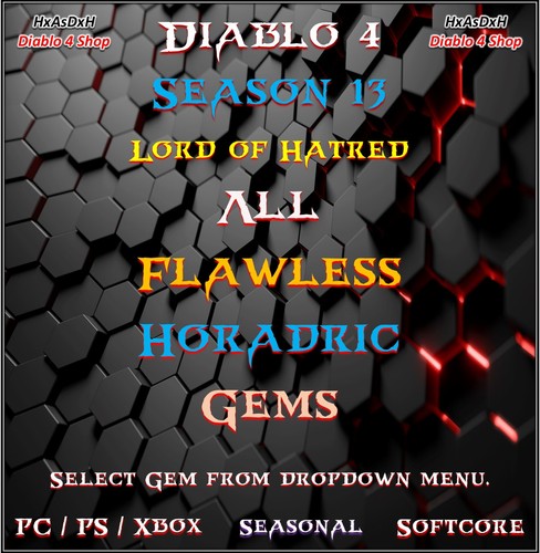 Diablo season 13 all - 4✨season, 13✨all