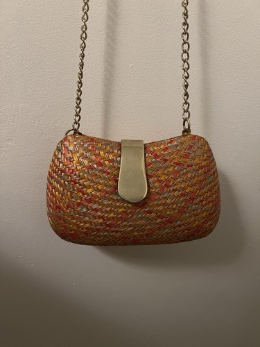 Vintage woven wicker - woven,