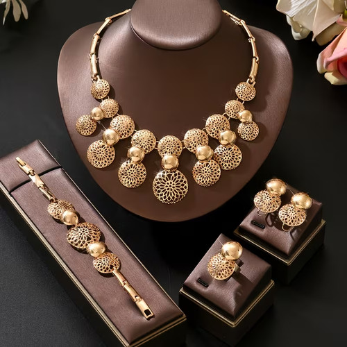 Indian bridal jewellery set - indian,