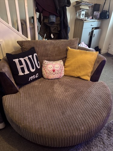 Dfs swivel chair used - swivel, but