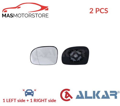 Rear view mirror - view, pair