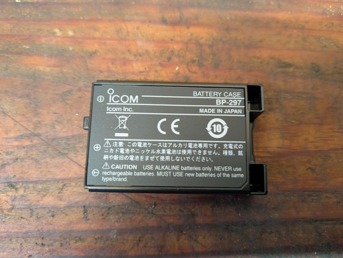 Icom 297 alkaline battery - -,