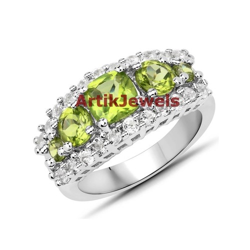 Natural peridot gemstone with - peridot,
