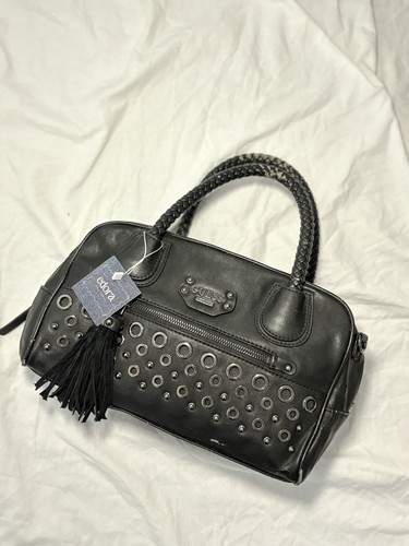 Vintage guess black faux - guess,