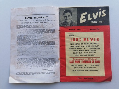 Elvis presley monthly - elvis, 1