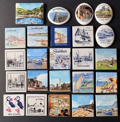Souvenir fridge magnet tiles - souvenir,