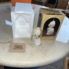 precious moments ornaments Mother See Dear 1983 Box Mint Miniature Porcelain 