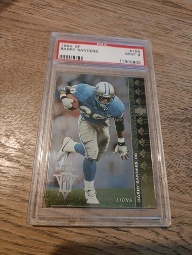 1994 barry sanders - sp, psa