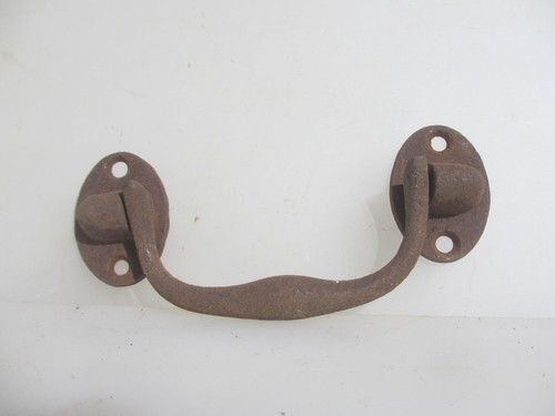 Antique iron drawer - iron, pull