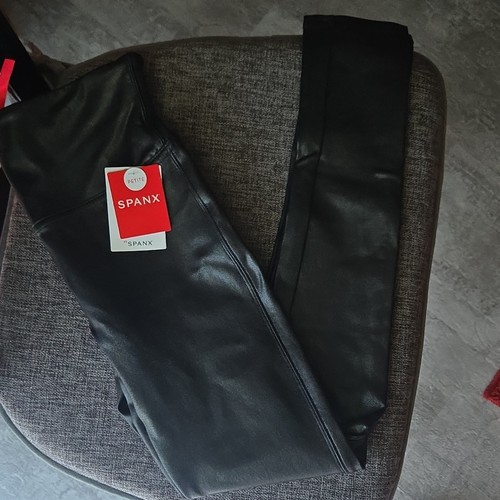 Spanx faux leather high - leather, high-rise