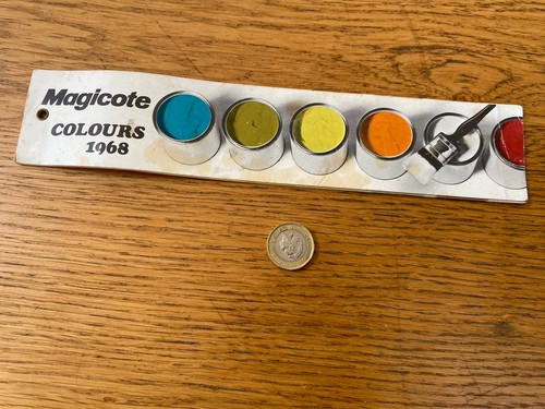 Magicote colours 1968 vintage - colours,