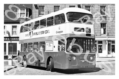 Bus photograph grampian - bus, grs