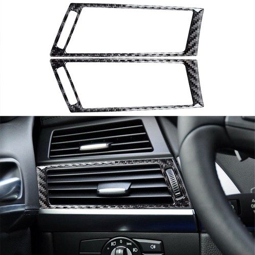 2pcs carbon fiber - sticker, dash