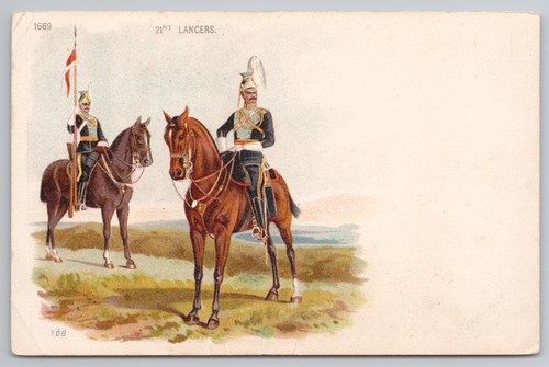 Postcard antique militaria