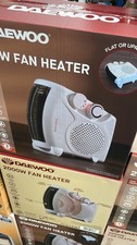 Fan heater with 2 heat
