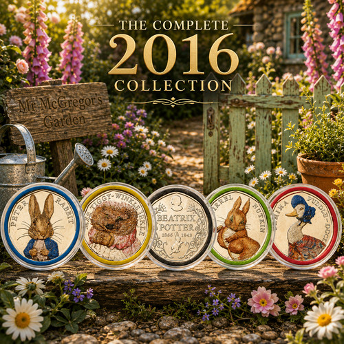 2016 beatrix potter 50p - 2016,