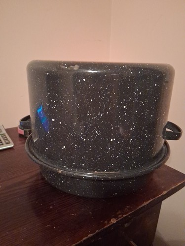 Vintage enamelware granite - enamelware,