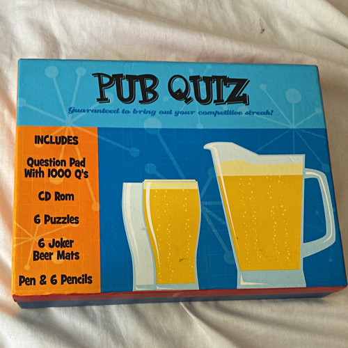Marks spencer pub quiz - &,