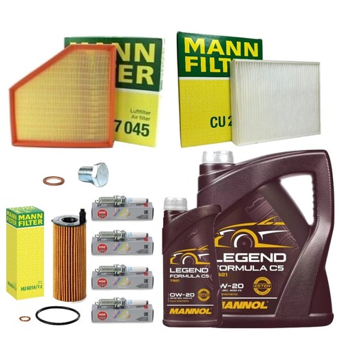 Full mann filters - mann, plugs
