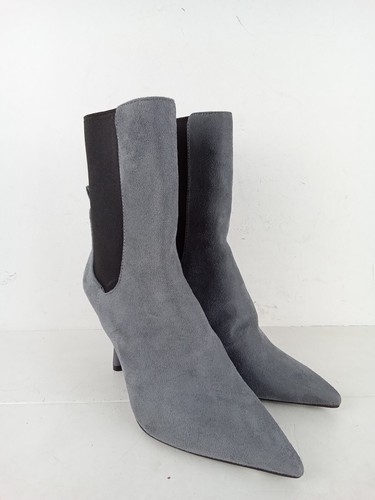 Suede look pointed ankle - m&s,