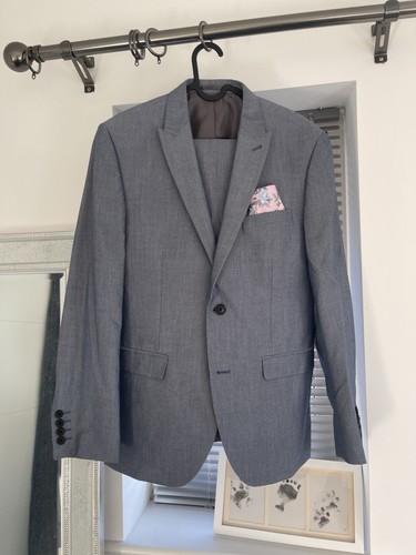 Next tailoring mans blue slim - next,