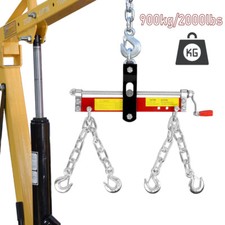 900kg Engine Crane Hoist Lift Leveller Chain Load Garage Loading Balancer
