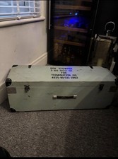 Vintage Wooden Storage Trunk Chest Box