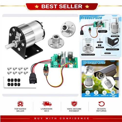 12v geared motor kit rpm - 12v,