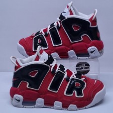 Nike Air More Uptempo  - UK Size 4 -  Trainers Red Black Shoes  junior sneakers 