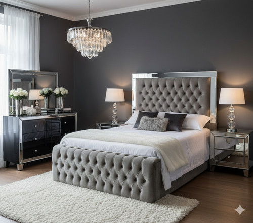Brand new mirror bed - brand,