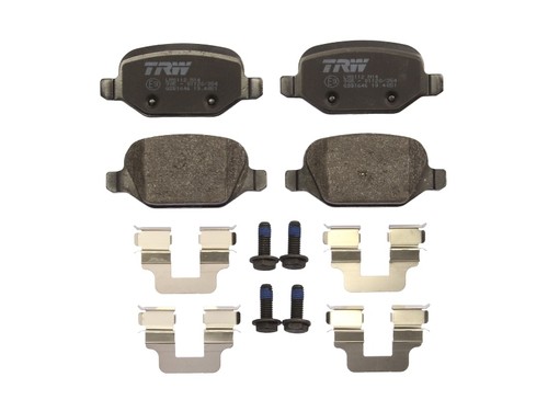 Brake pads set - rear, right