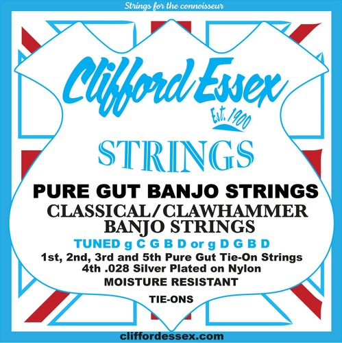 Pure gut banjo strings - pure,