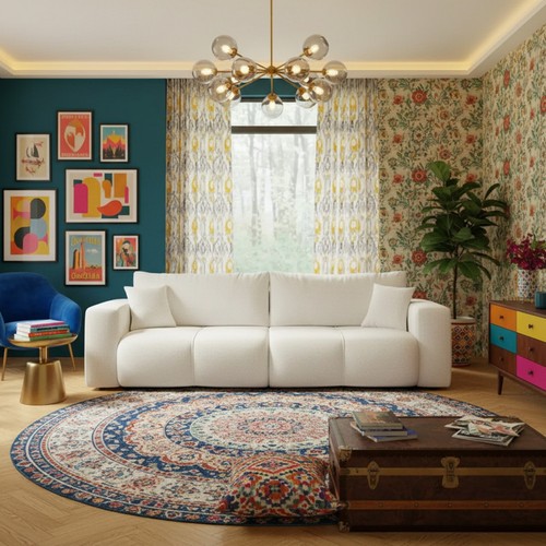 Furyn sofa bed with sleeping - with,