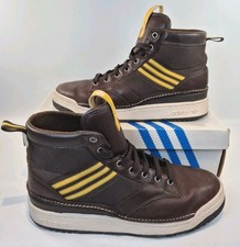 Adidas Originals Kazuki Kuraishi 7 Hole Boot UK 11 Brown Yellow kzk Art. G03313