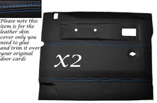 BLUE STITCH 2X FRONT DOOR