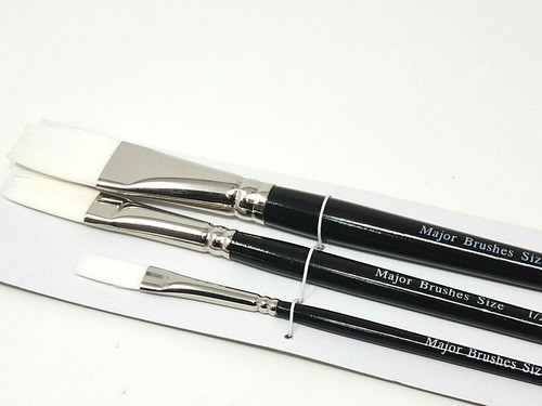 Major brushes white synthetic - major,