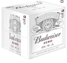 Budweiser zero 0% Alcohol Free Larger beer 4*330ml