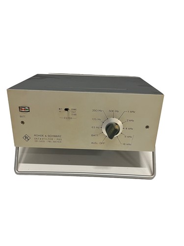 Rohde schwarz oktavfilter pb0 - schwarz,