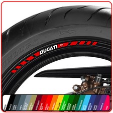 DUCATI wheel rim Stripe decals