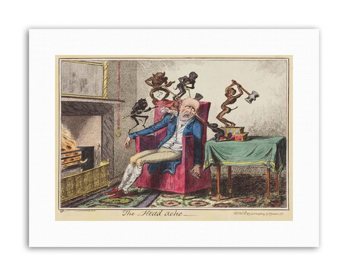 Satire 1819 cruikshank head - satire,