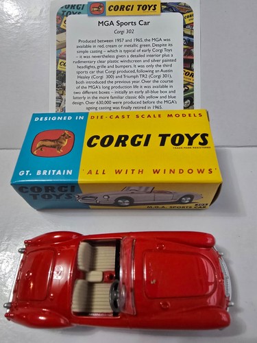 Corgi mga sports car - no, 302