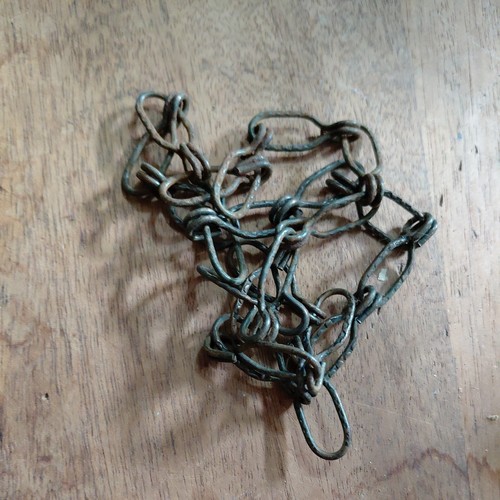 Old metal chain - old,