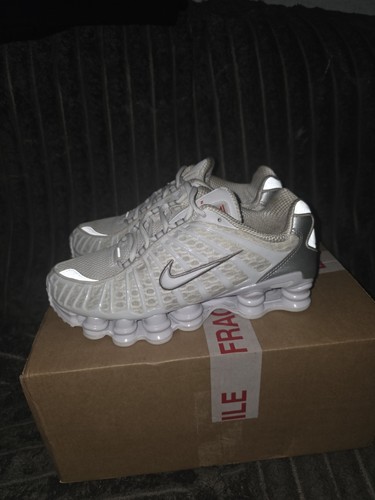 Nike shox white metallic - shox,