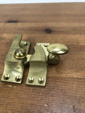 victorian sash window lock brass