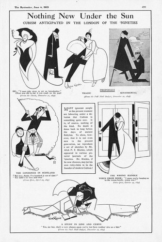 Cubism sketches alick - by,