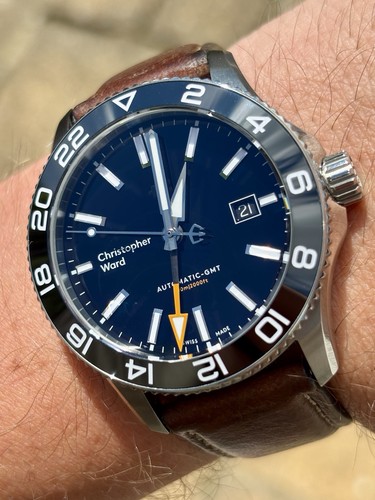 Christopher ward c60 600 - c60, gmt