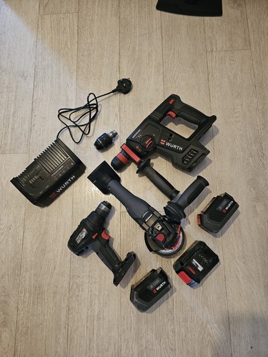 Wurth 18v drill set combo - wurth, sds