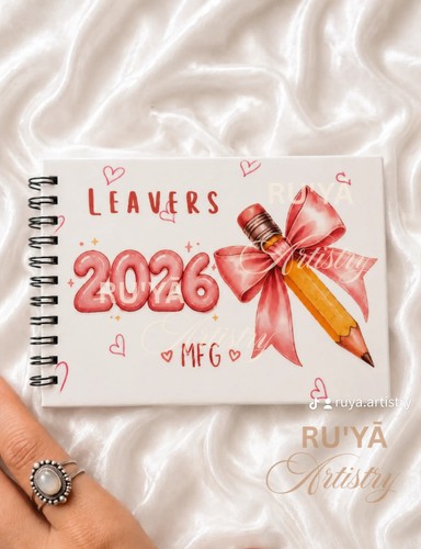 Leavers books notebook - leavers,