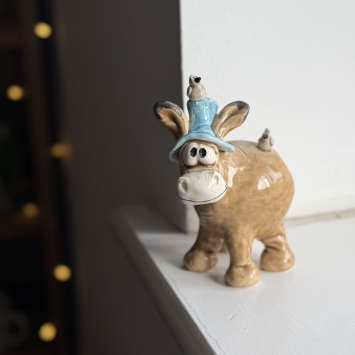 Kath jamieson ceramics - jamieson, donkey