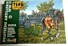 REVELL 1/72 - World War II German Field Artillery - RARE BOX 2515 ON SPRUES